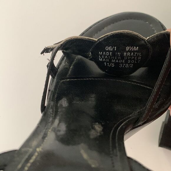 Franco Sarto Wedge Heels Sandals Size 9,5 - Picture 7 of 8